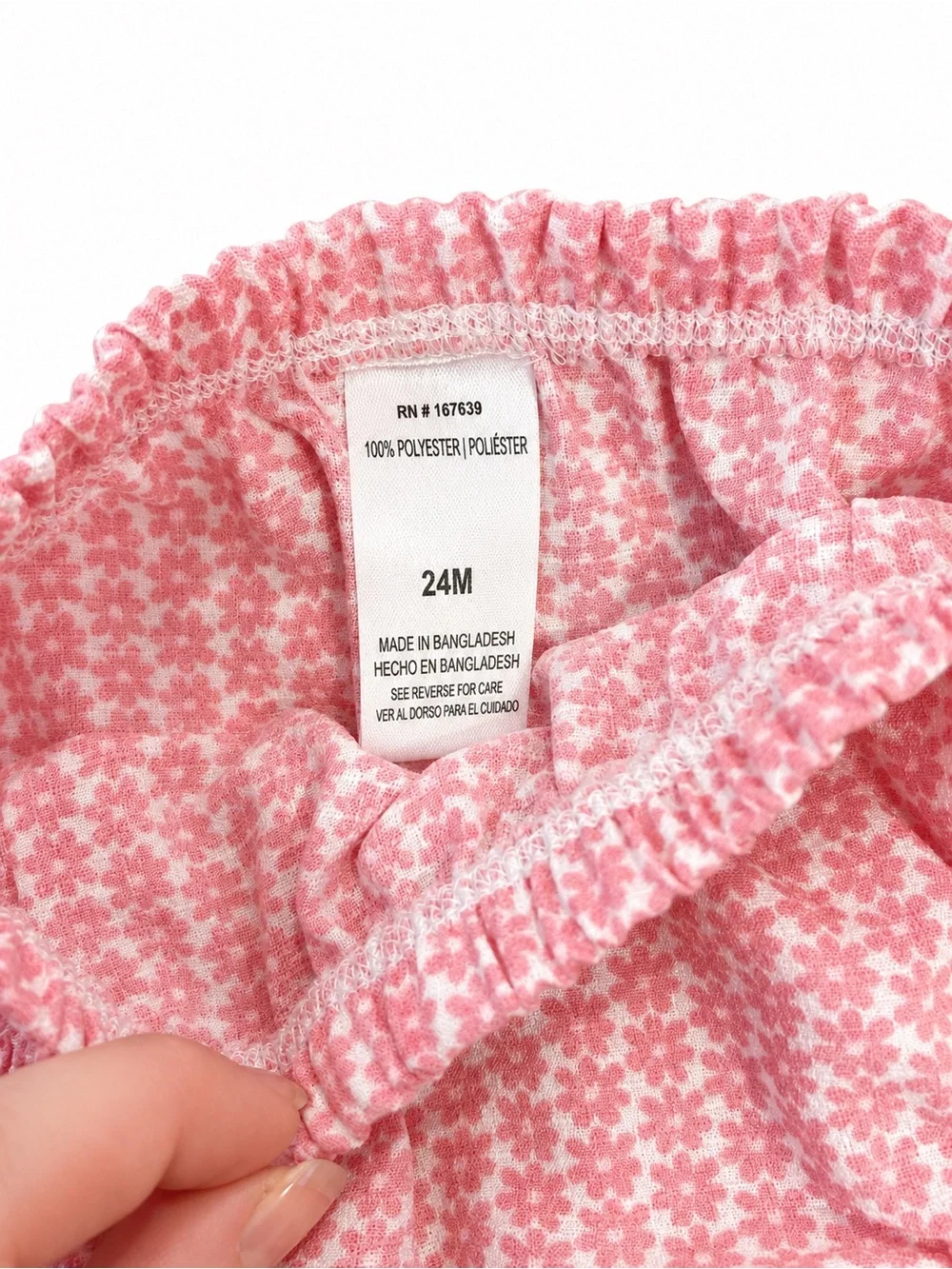 Rosie Harbor 24M Pink Gingham Floral Dress & Bloomers NWOT Boutique